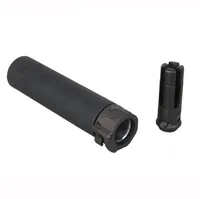 SOCOM556 MINI2 RC2 Quick Separation Sound Suppression 14mm CCW Airsoft Barre Extended AR15 Rifle Gel Shockwave Silencer5377356