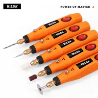Perceuse électrique Hilda Mini Rotary Tool 12V Penser le stylo avec accessoires de broyage Ensemble multifonction 221122