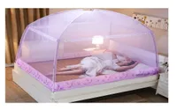 Romantic Purple Threedoor Mosquito Net For Adults Bed Summer Portable Insect Repellent Tent Mesh ting Y2004179721868