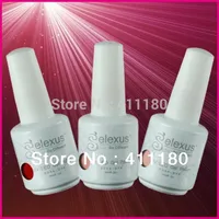 Whole- 12Pcs lot You choose 12pcs 100% New Gelexus Soak Off UV LED Nail Gel Polish Total 343 Fashion Colors2833