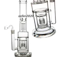 Gravity Hookahs Recyler Dab Rig Swirling Vortex Glass Water Bong Fumer Fumer Tobacco Oil Rigs Dabs Function Pipe