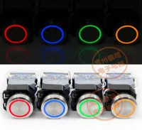 LA3811E LED Indicator Push Button Switches Waterproof 304 Stainless Steel 1NO 1NC 22mm Momentary Switch Self Locking or Self Rese9875447