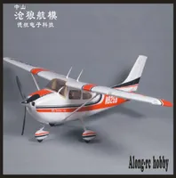 RC EPO PLANO RC RC Airplanerc Modelo Hobby Toy Plano iniciante 5 canal 1410mm Wingspan Cessna 182 TEM KIT SET ou PNP SET5811125