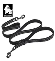 Truelove Dog Leash Pet Multifunzione Mano Reflective Hand Traction Adable per l'uso con collari e cinturini per il torace LJ201113