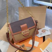 women Top Designers Shoulder Bags DAUPHINE Fashion Chain Handbags Lady Luxurys Leather Crossbody Messenger Bag Hobo Totes Wallet Purse M44391 88t1#