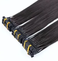 Ürün satışı Yüksek kaliteli hızlı 6d remy ön bağlı insan saç uzantıları mikro halka uzantıları 6d saç uzantıları9303147
