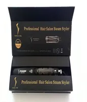 Professional Original KangRoad Hair Straighteners Iron Salon Steam Styler 2 in 1 HairStraightening Irons Flat2065999