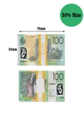 Ruvince 50 Size Prop Game Australian Dollar 5102050100 AUD Banknotes Paper Copit