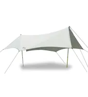 Vialido stora rymd utomhus camping skugga antiultraviolet solskyddsmedel värmeisoleringsskydd multiperson tält tält tält och sh