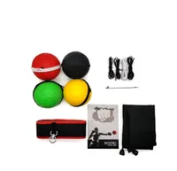 Punching Balls 4 Ball Moux de boxe de boxe Speed ​​Ball Training Formation Fitness Exercice PU Boxing Products Reflex Ball Boxing Bag 2