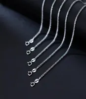 Pendant Necklaces 925 Sterling Silver Popcorn Chain Necklace For Women Jewelry On The Neck Long 40 45 50 55 60 70 80 CM Thick 2 MM8222100