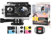 Sports Action Video Cameras H9R Action Camera Ultra HD 4K WiFi Remote Control Sports Video Camera 20quot 170D Go Waterproof Pro