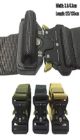 Waist Support Military Tactical Belt Nylon Army Men Cinto Hunting Accessories SWAT Battle Duty Equipment Metal Buckle Belts7831970