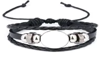 Bracelets de corde pour la sublimation Bracelet vierge de mode pour le transfert thermique Bijoux de style imprimerie entier 2108124503749