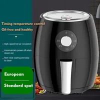 Air Fryers 4 8L 1500W air fryer large capacity smart fume free french fries electro mechanical household appliance 221123
