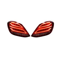 Car Taillight Assembly Turn Signal LED Tail Light For Benz W205 C180 C200 C260 C300 2014-2021 Fog Brake Running Parking Reverse Rear Lamp