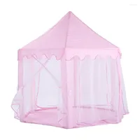 Tält och skyddsrum tält bärbara barn leksaker boll bad prinsessa flicka slott barn lekhus lilla hus löften baby