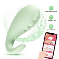 무선 Bluetooth Dildo Vibrator for Women Remote Control Wear 진동 팬티 섹스 장난감 제품