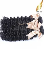Brazilian Deep Wave Weaves Virgin Human Hair Wavy Weft HumanHairBundles 8quot30quot3pcslot IN Bulk Drop Bellahair2657916