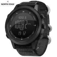 Montre-bracelets North Edge Men Digital Watch Military Army Sports Matches étanches du baromètre altimètre à 50m Compass Time Time Wristwatch Mens 221122
