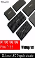 WERALED P4 P5 P6 P8 P10 Outdoor LED Module HUB75B PortsSMD 3in1 Full Color LED Video Wall Display Panel Unit IP65