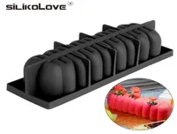 Silikolove Cake Pan bandeja de retângulo Silicone Bolo Mold Baking Tools Decorating Tools Formulários de silicone
