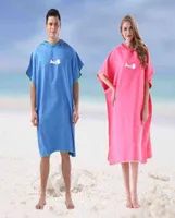 Microfiber Towels Diving Suit Change Robes Poncho Hood Quickdrying Hooded Towel Absorbent Sweatabsorbent Swim Robe Beach Towel 29390881
