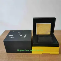 Продажа высококачественных часов для часов 1884 Navitimer Watch Original Box Papers Кожаная желтая сумочка для супервавенщика Superocean 332G