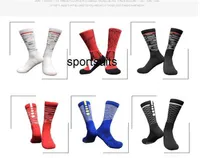 Designer Basketball Socks Mens dames elite team traning handdoek bodem voetbal sokken voor mannen katoen ademende lange sportsokken EU39-EU46