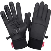 Luvas de inverno Five Finger WhiMs Prooft Warm Running Touch Screen Glove Riding Outdoor Driving Cottton Sports Luvas