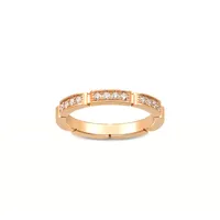 Carti love diamond ring men gold designer jewlery for women engagement wedding rings Rose gold Silver Titanium