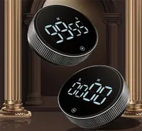 Temporizadores de cocina LED digital para cocinar estudio de ducha Reloj Time Magnetic Electronic Countdown Time 221122