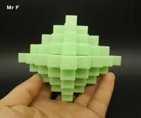 Plastic puzzel speelgoedjongen 24 stokken grote ananasbal kong ming lock fluorescentie groene onderwijshulpmiddelen kerstcadeaus