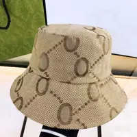 Fashion Letter Bucket Hats Designer Mens Women Fisher Sunhat Outdoor Sport Randonn￩e Caps Chapeau Denim Bons Fedora G Cap ajust￩ Top