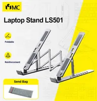 Tablet pc staat mc 501 laptopstandaard aluminium legering verstelbare matgrijs notebookstandaard compatibel met 10156 inch notebook com