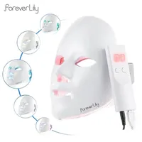 Dispositivos de cuidados de rosto para sempre minimalismo 7 cores máscara de led pon terapia antiacne remoção de rugas de pele Rejuvenescimento de face Ferramentas de cuidados com a pele 2643