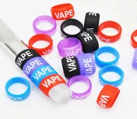 Colorful Custom Silicone vape band beauty rubber ring bag Personalized Welcome OEM Print your name ECig Accessories9574943