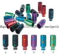 selling drip tip e cig 510 splash aluminum wide bore drip tip for ecigs RDA Vape Mod e cigarette6055511