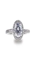 Women Gift Jewelry Real 925 Sterling Silver CZ Diamond Rings for Pandora Classic Elegance Ring Original Box Set1142771