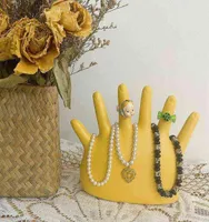 Decorative Figurines Nordic Ceramic Jewelry Holder Finger Figurines Ring Organizer Crafts Interior Living Room Bedroom Decoration 4934820