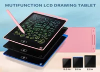 8 5 10 12 in LCD Drawing Tablet For Children s Toys Painting Tools Electronics Writing Board Boy Kids Educational girl Toy Gifts 2
