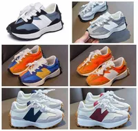 kids shoes baby Designer Sneakers Spring summer Children Outdoor Sport Leather Breathable lace-up patchwork Shoes Boys Kid Girls Small Waist