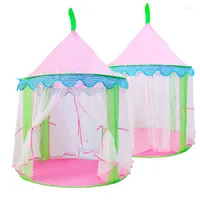الخيام والملاجئ أطفال خيمة خيمة الأميرة قلعة الطفل هدية حفرة للأطفال