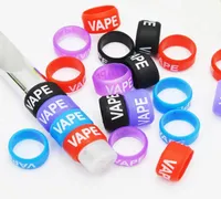 Colorful Custom Silicone vape band beauty rubber ring bag Personalized Welcome OEM Print your name ECig Accessories7043433