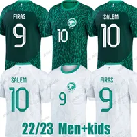 Arabia Saudyjska koszulki piłkarskie 2022 Puchar Świata Firas al-Buraikan Salem al-Dawsari Arabian Arabian Shirts Sultan al-Ghanam Yasir al-Shahrani Jersey