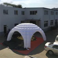 Customized giant igloo inflatable dome tent car garage marquee yurt trade show booth balloon with free blower on discount
