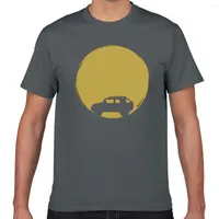 Erkek Tişörtleri Tarchia 2022 Güneş Araba Büyük Boyutlu Mens Marka Tshirt Hip Hop Kısa Kollu Baskı T-Shirt Kadın Giyim Tee Fil