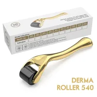 Face Care Devices Derma Roller For Microneedle for Hair Growth Beard 540 Microneedling Treatment 0.2 0.3mm Needle Dermaroller Skincare 221124