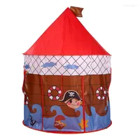 Tents And Shelters Toy Adorable Castle Playhouse Space Theme Foldable Tent Sturdy Game House Air-conditioned Mosquito Net For Children Gift