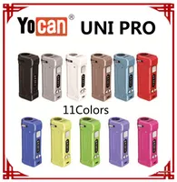 Batería de modificación de modificación de caja yocan de Yocan Uni Pro 650mAh Presaduras VV VV VV CON EL ADAPTER MAGNÉTICO 510 para aceite grueso C7333084